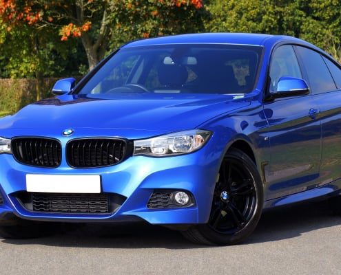 bmw blauw